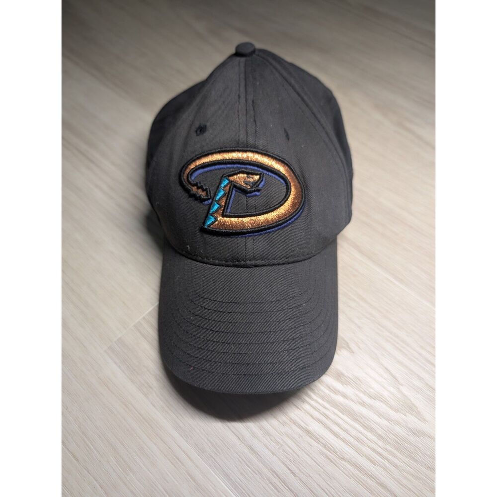 Arizona Diamondbacks Black Baseball Cap Hat Embroidered D Logo Adjustable